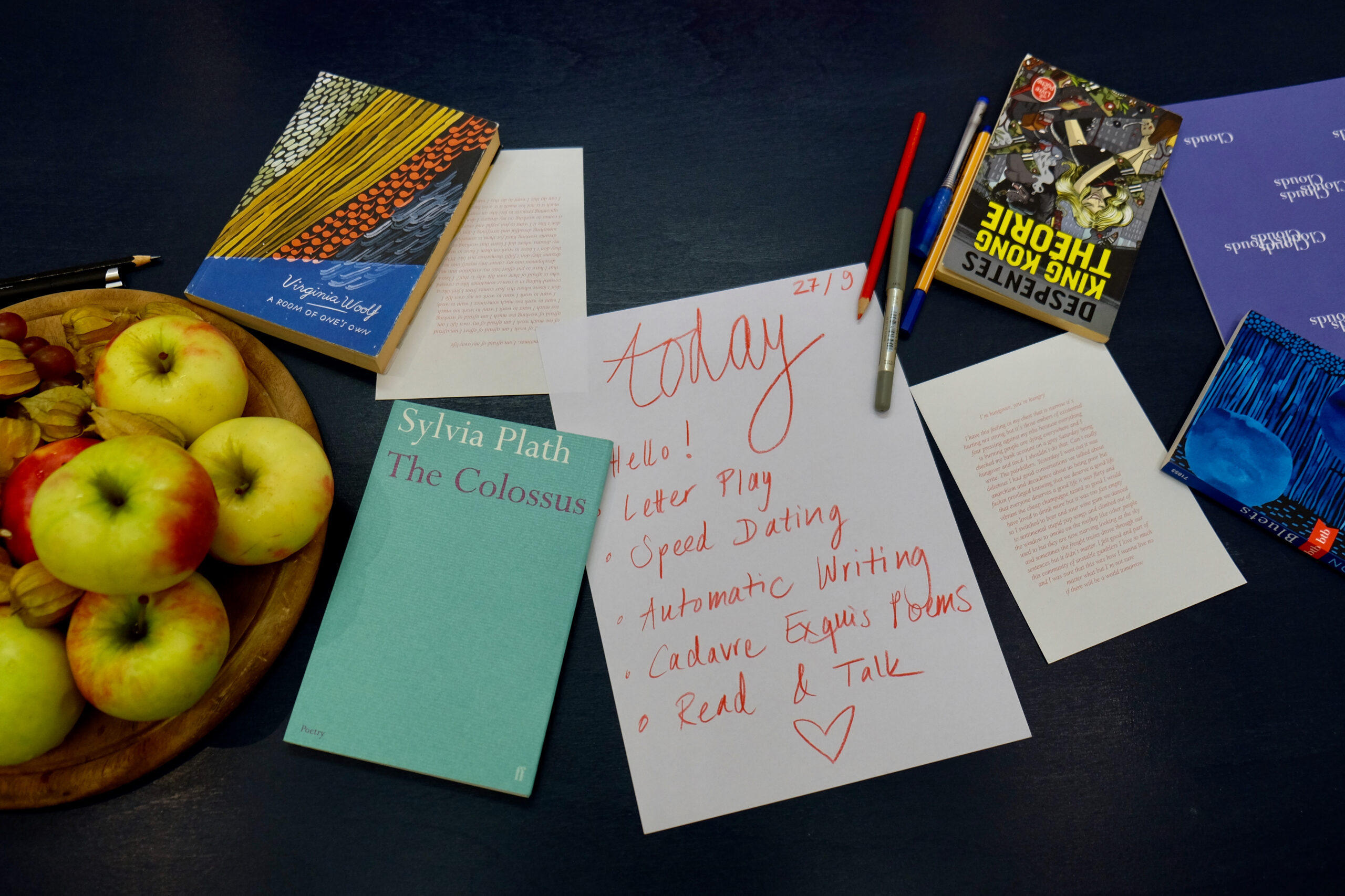 Workshop conducted by Laura Mahnke